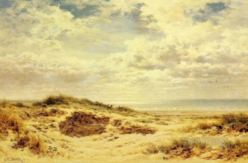 Morning On The Sussex Coast landscape Benjamin Williams Leader Oil Paintings